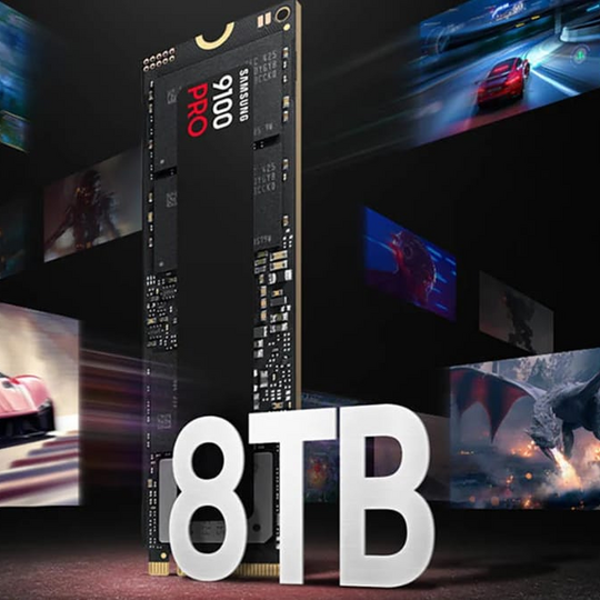 Samsung ra mắt SSD PCIe 5.0 9100 PRO 8TB: dung lượng “khủng”, tốc độ vượt 14.800 MB/s